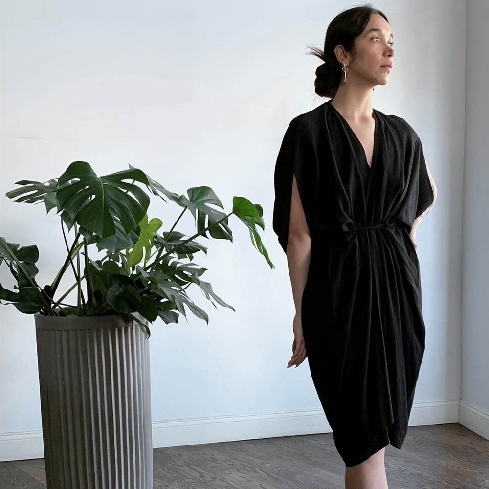 7115 by Szeki 4-way wrap dress